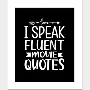 I Speak Fluent Movie Quotes Posters and Art